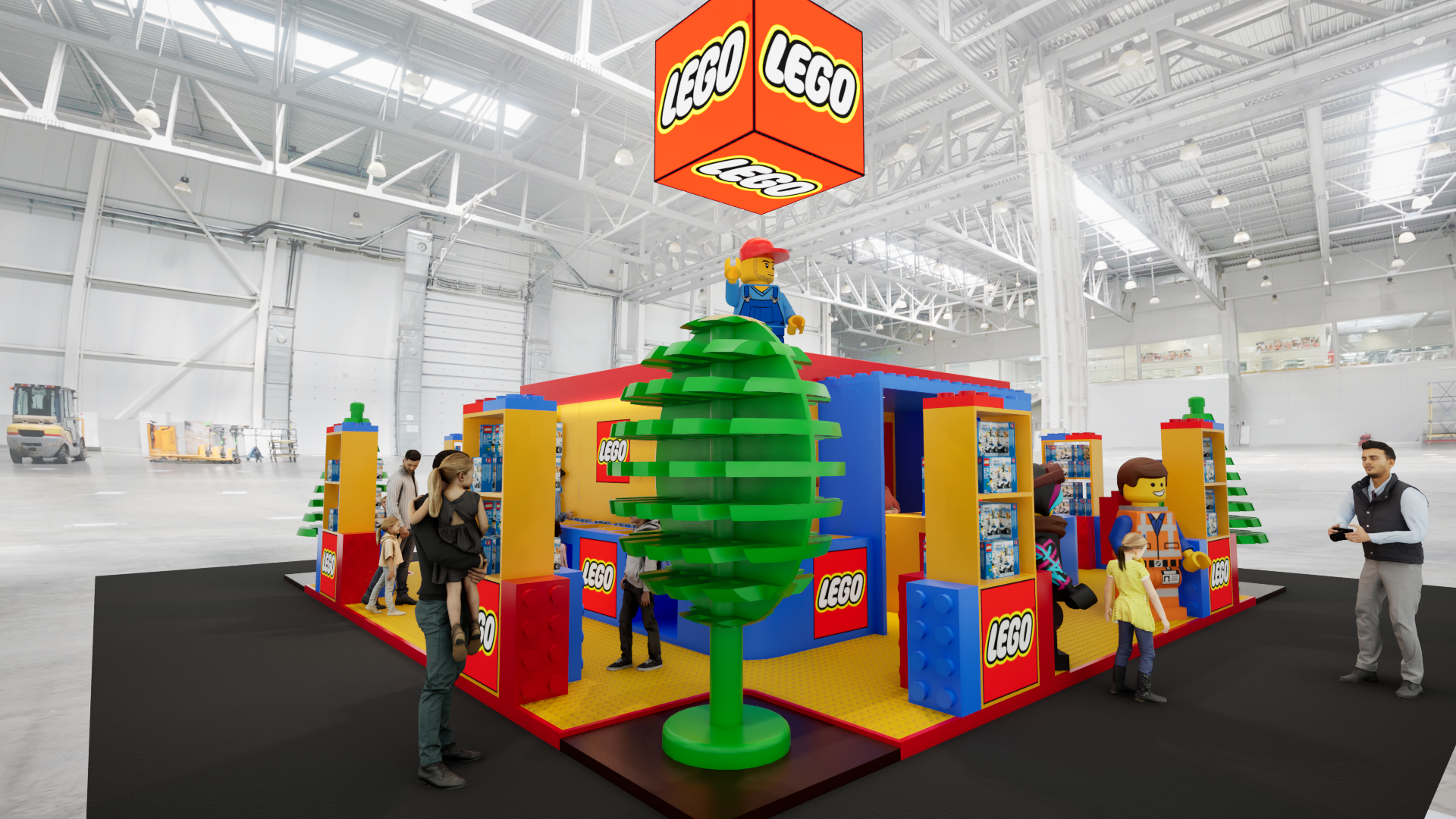 Graphic of a typography specimen showing the alphabet and numerals on top of a dark gray background.