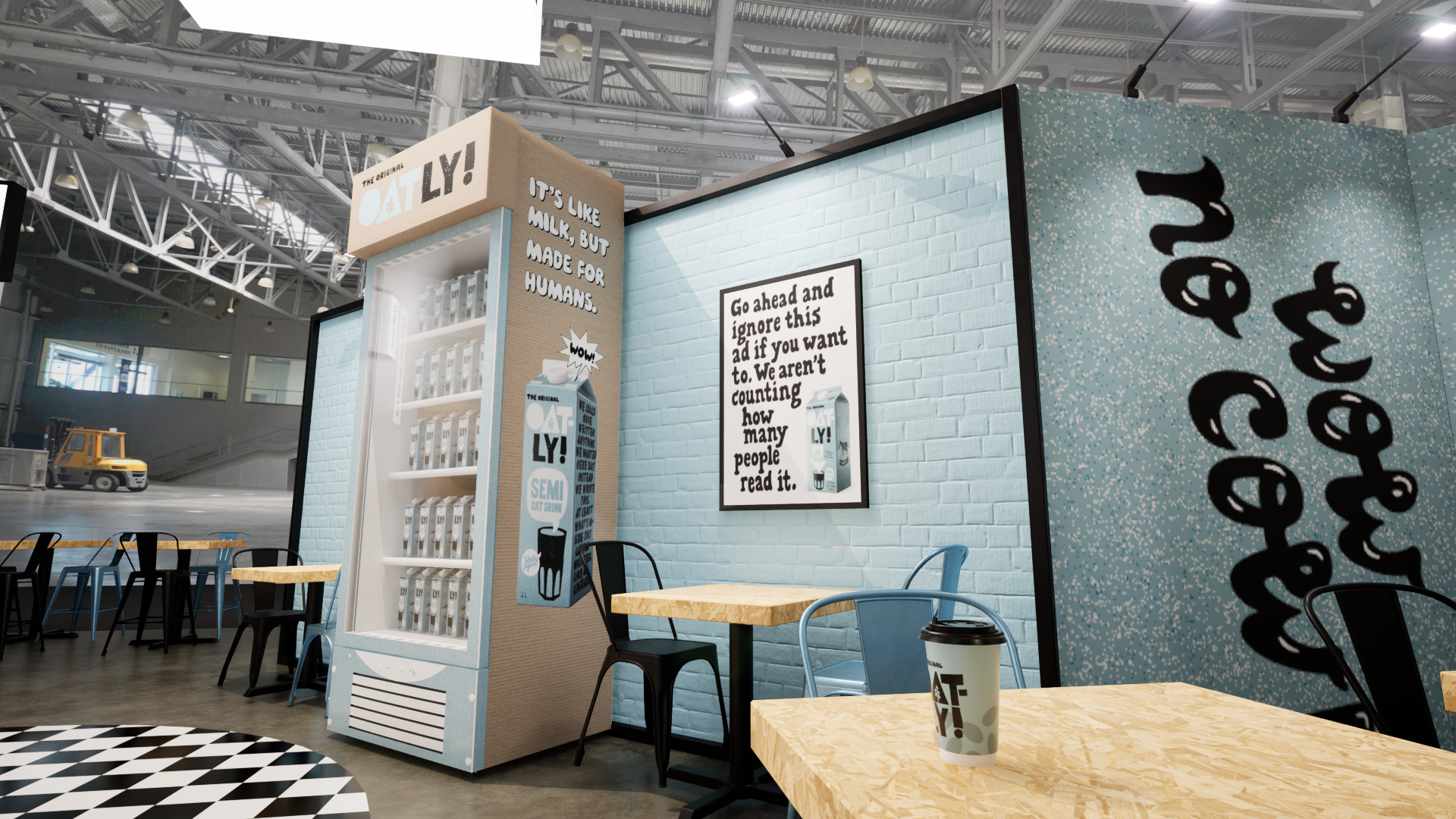 Graphic of a close up of a website depicting an Our Projects page with sample project names and dates.