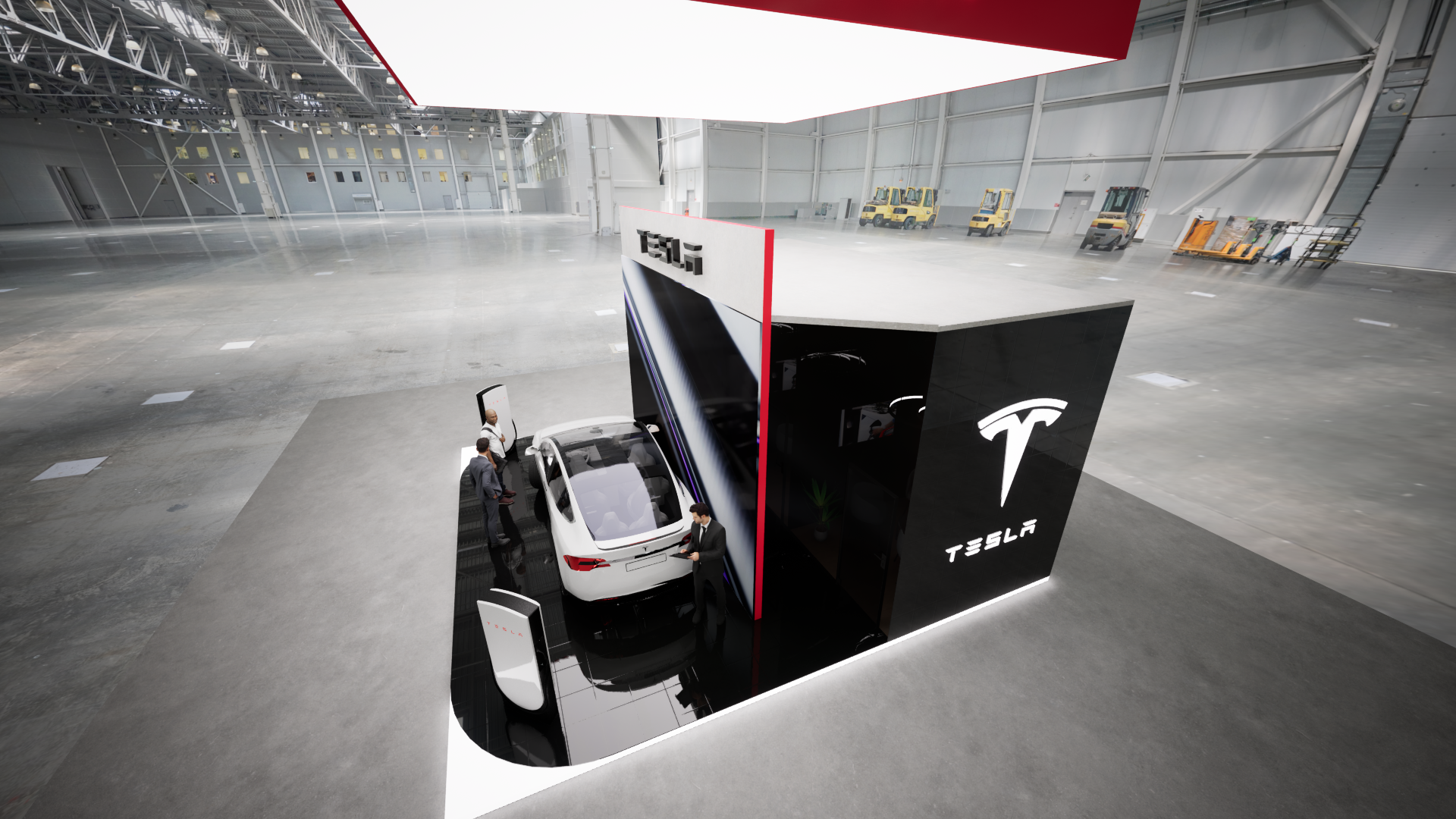 Graphic depicting a hexagonal cropped photo of an interior room design with grid lines along its borders.