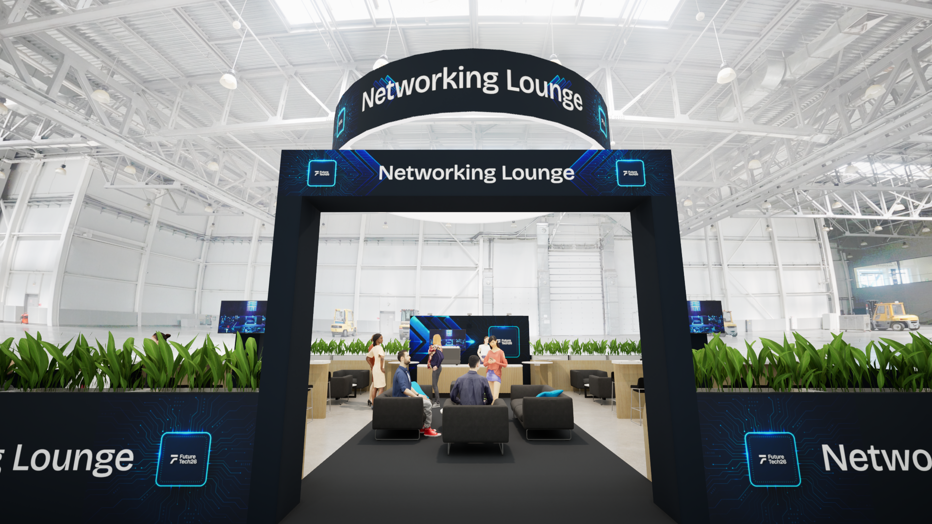 Stationery design of letterhead and business cards for the company Anders on top of a blurred photo of a house interior.