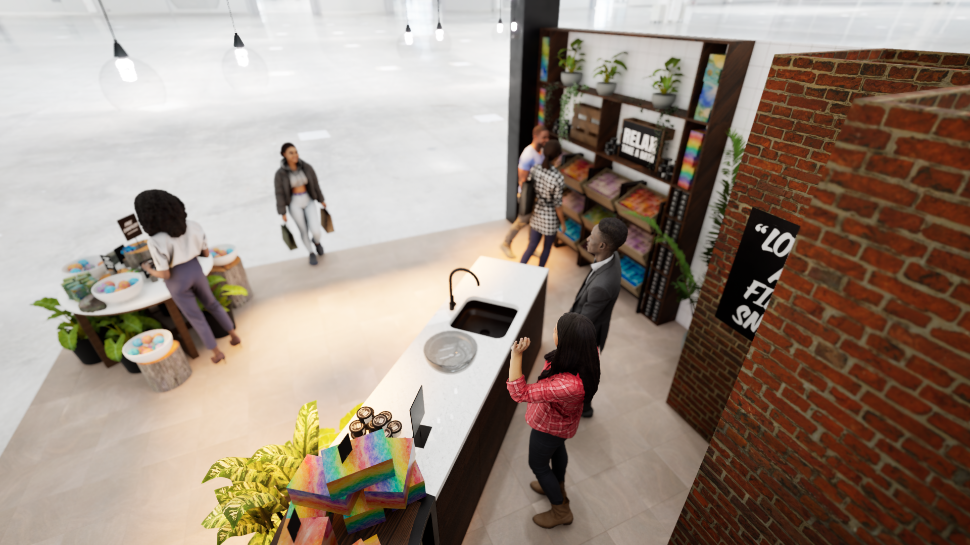 Graphic depicting a color palette of Stone Brown, Dark Navy, Beige, and Cream White along with corresponding hex color codes.